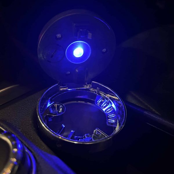 Cendrier LED voiture