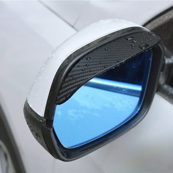Pare-pluie carbone rétroviseur (2 pièces)
